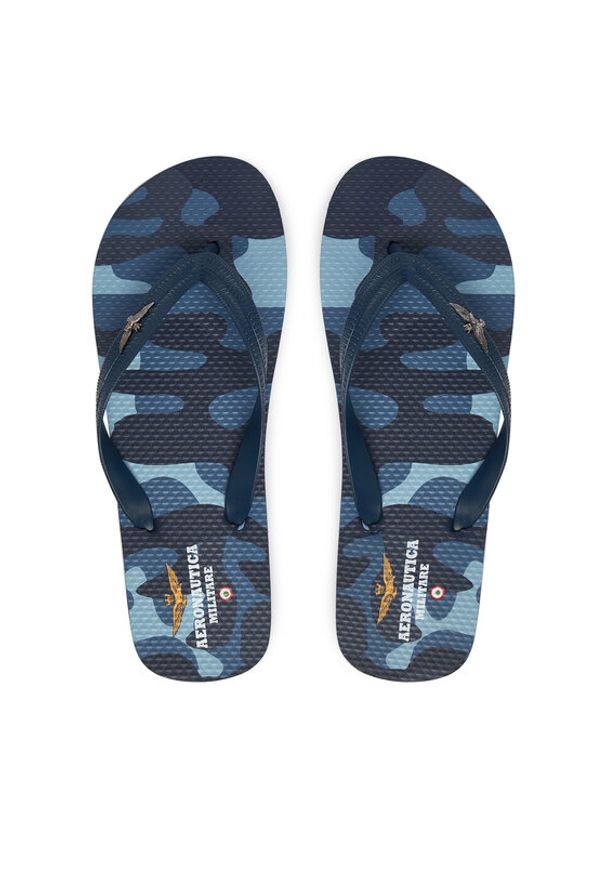 Aeronautica Militare Japonki 261SC0243UCT03112 Granatowy. Kolor: niebieski. Materiał: syntetyk