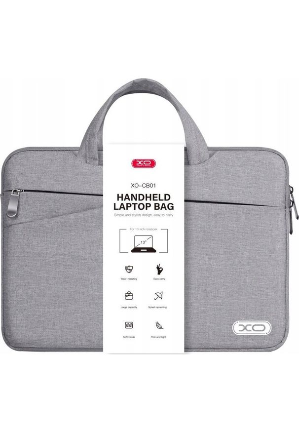 Torba XO XO laptop bag CB01 13', gray