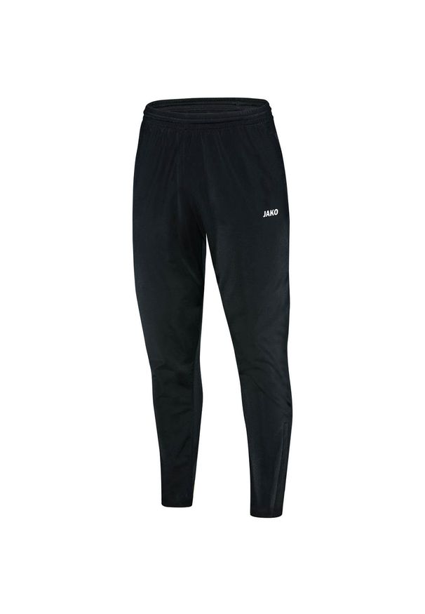 Damskie spodnie dresowe Jako polyester Classico. Kolor: czarny. Materiał: dresówka. Sport: piłka nożna