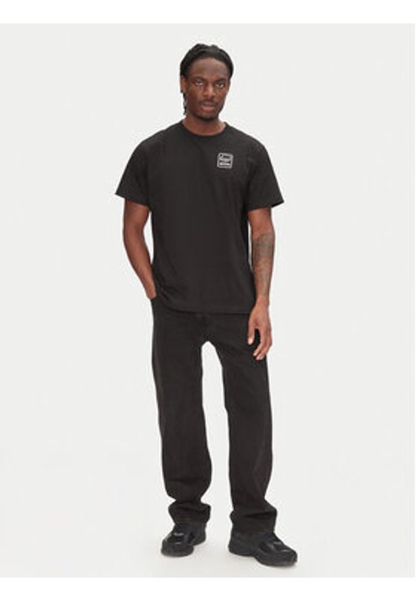 G-Star RAW - G-Star Raw T-Shirt Back Graphic D26046-C336 Czarny Loose Fit. Kolor: czarny. Materiał: bawełna