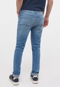 Mustang - MĘSKIE SPODNIE JEANSOWE MUSTANG ATLANTA SUPER SKINNY DENIM BLUE 1014186 5000 313 #8