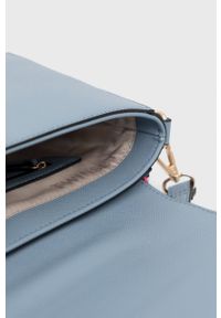 TwinSet - Twinset torebka. Kolor: niebieski. Rodzaj torebki: na ramię #2