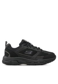 skechers - Skechers Sneakersy Verketta 51898/BBK Czarny. Kolor: czarny. Materiał: materiał