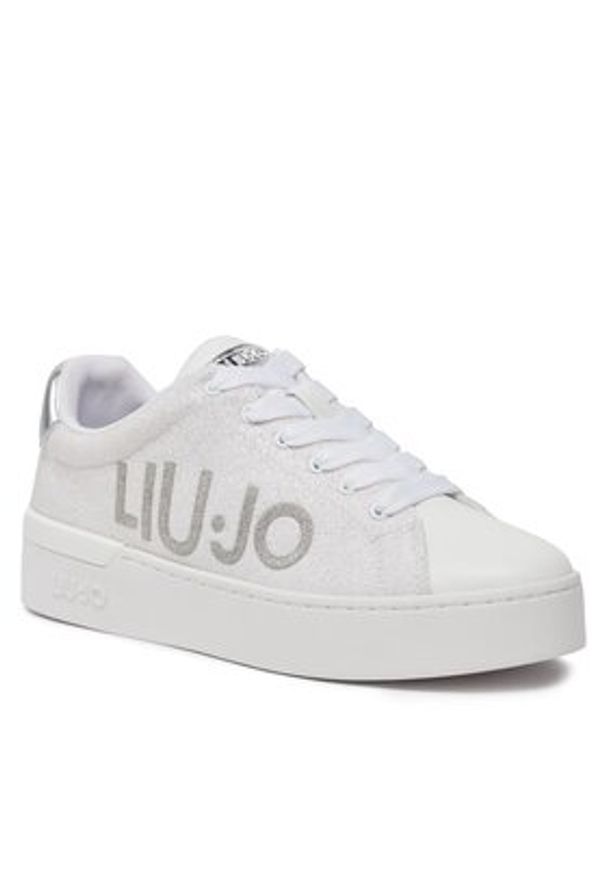 Liu Jo Sneakersy Silvia 99 BA4035 TX069 Biały. Kolor: biały. Materiał: skóra