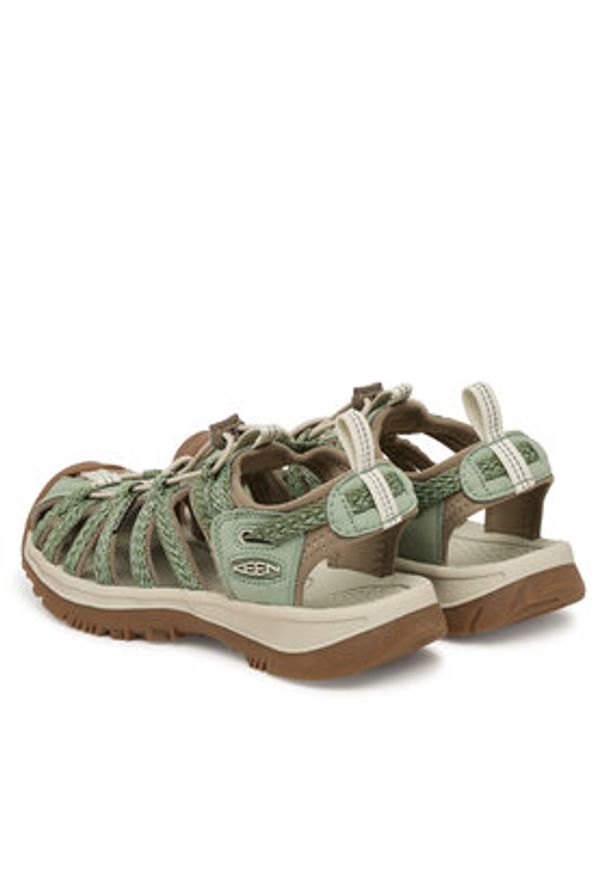 keen - Keen Sandały Whisper 1032120 Zielony. Kolor: zielony. Materiał: materiał
