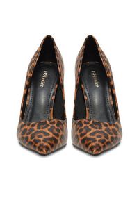 DeeZee Szpilki GAO-2312-6 Brązowy. Kolor: brązowy. Materiał: skóra. Obcas: na szpilce #6