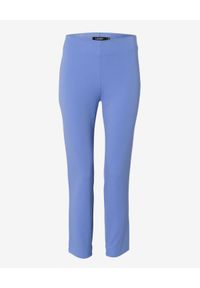Lauren Ralph Lauren - LAUREN BY RALPH LAUREN - Błękitne spodnie Skinny. Kolor: niebieski. Materiał: materiał. Styl: klasyczny #6