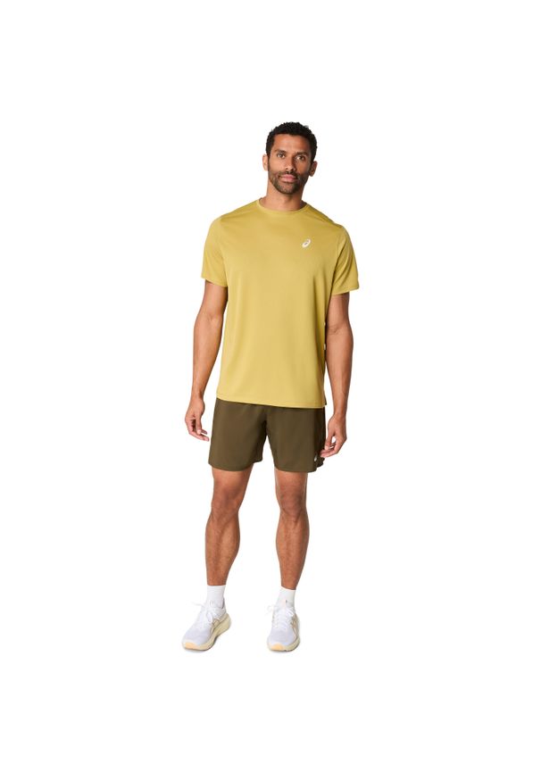 Koszulka Asics. Kolor: żółty, wielokolorowy, zielony