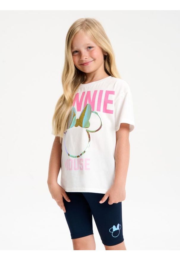Sinsay - Koszulka Minnie Mouse - wielobarwny. Wzór: motyw z bajki