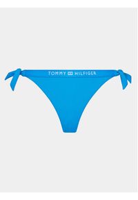 TOMMY HILFIGER - Tommy Hilfiger Dół od bikini UW0UW04583 Niebieski. Kolor: niebieski. Materiał: syntetyk #3