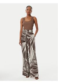 Guess Spodnie materiałowe W6GB19 W1972 Brązowy Regular Fit. Kolor: brązowy. Materiał: wiskoza #3