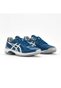 Asics - Chaussures pour Sport d'intérieur Homme, Gel Court Hunter 4 Bleu. Materiał: mesh, materiał