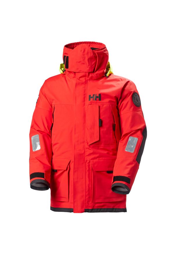 Kurtka puchowa 3 w 1 Helly Hansen Arctic Ocean. Kolor: czerwony. Materiał: puch