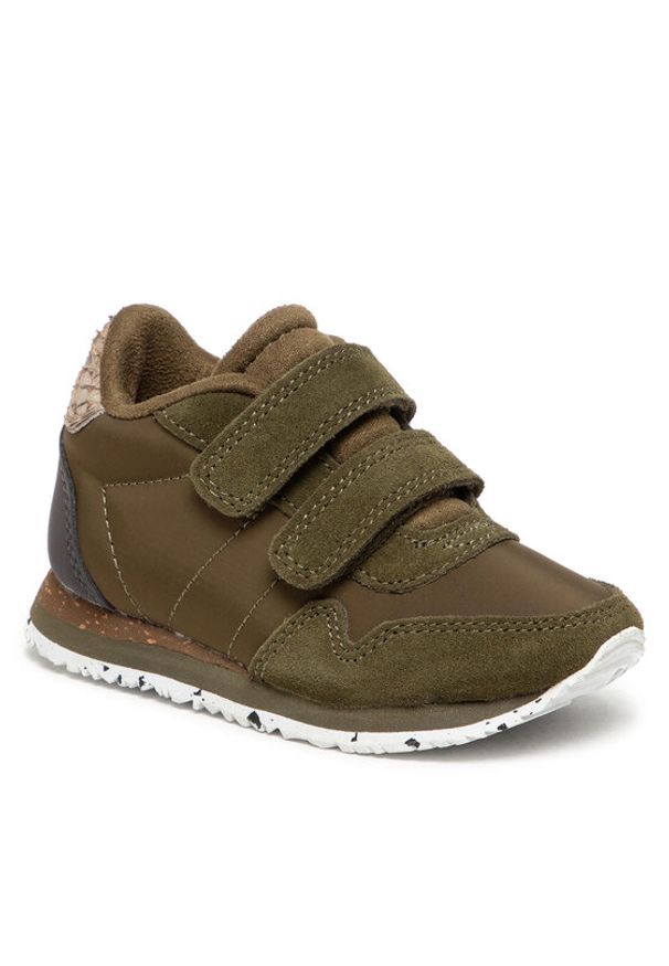 Woden Sneakersy Nor Suede WK065 Zielony. Kolor: zielony. Materiał: zamsz, skóra