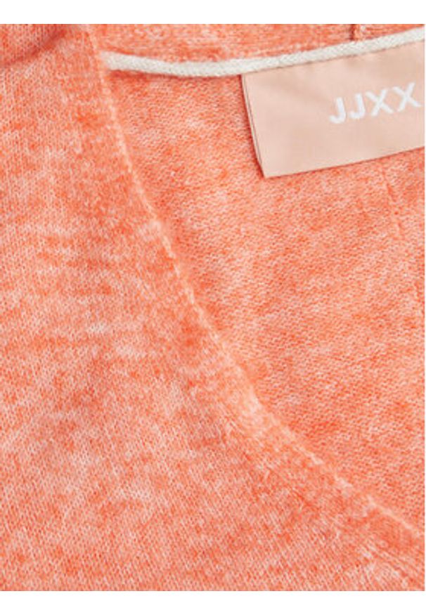 JJXX Sweter Lica 12246506 Pomarańczowy Regular Fit. Kolor: pomarańczowy. Materiał: syntetyk