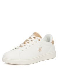 Beverly Hills Polo Club Sneakersy VSS25003W Biały. Kolor: biały. Materiał: skóra #7