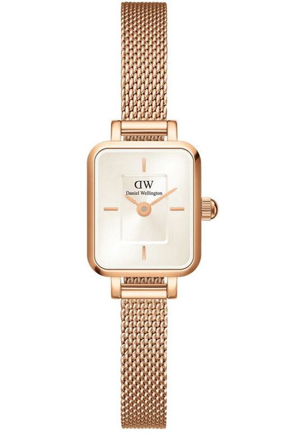 Zegarek damski Daniel Wellington DW00100651 różowe złoto. Kolor: różowy, złoty, wielokolorowy