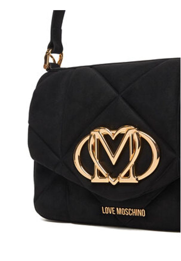 Love Moschino - LOVE MOSCHINO Torebka JC4317PP0NKE0000 Czarny. Kolor: czarny