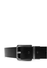 Calvin Klein Pasek Casual Roller Buckle 35Mm Adj/Re LV04D7103G Czarny. Kolor: czarny. Materiał: skóra. Styl: casual #4