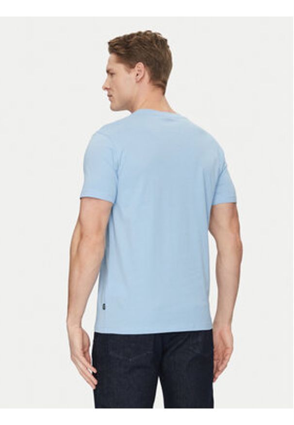 JOOP! Jeans T-Shirt 30027746 Błękitny Modern Fit. Kolor: niebieski. Materiał: bawełna