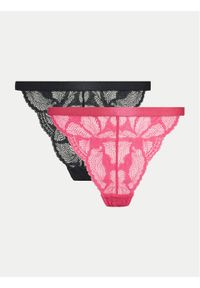 Dorina Komplet stringów Kisha FXST0015LA166 Kolorowy. Materiał: syntetyk. Wzór: kolorowy #1