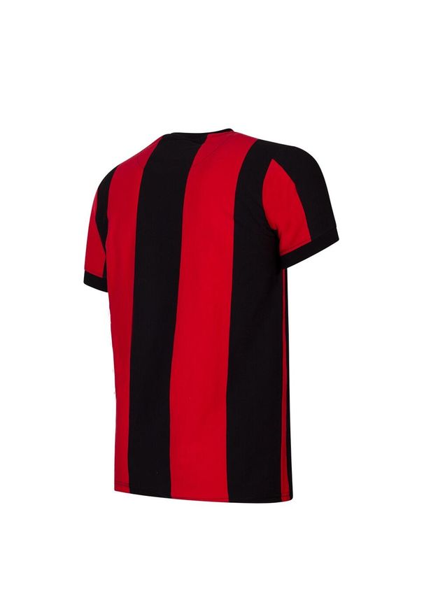 COPA FOOTBALL - Koszulka piłkarska retro Eintracht Frankfurt 1971-72. Kolor: czerwony, wielokolorowy, czarny. Sport: piłka nożna