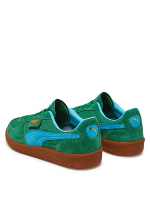 Puma Sneakersy Palermo Vintage Update 401364 01 Zielony. Kolor: zielony. Materiał: materiał