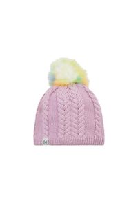 Czapka dziecięca Buff Nina zimowa z pomponem. Kolor: różowy. Sezon: zima. Styl: sportowy #1
