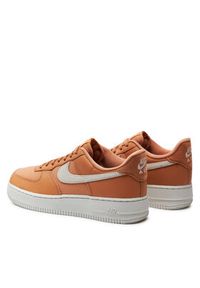 Nike Sneakersy Air Force 1 '07 Lx DV7186 200 Pomarańczowy. Kolor: pomarańczowy. Materiał: skóra. Model: Nike Air Force #3