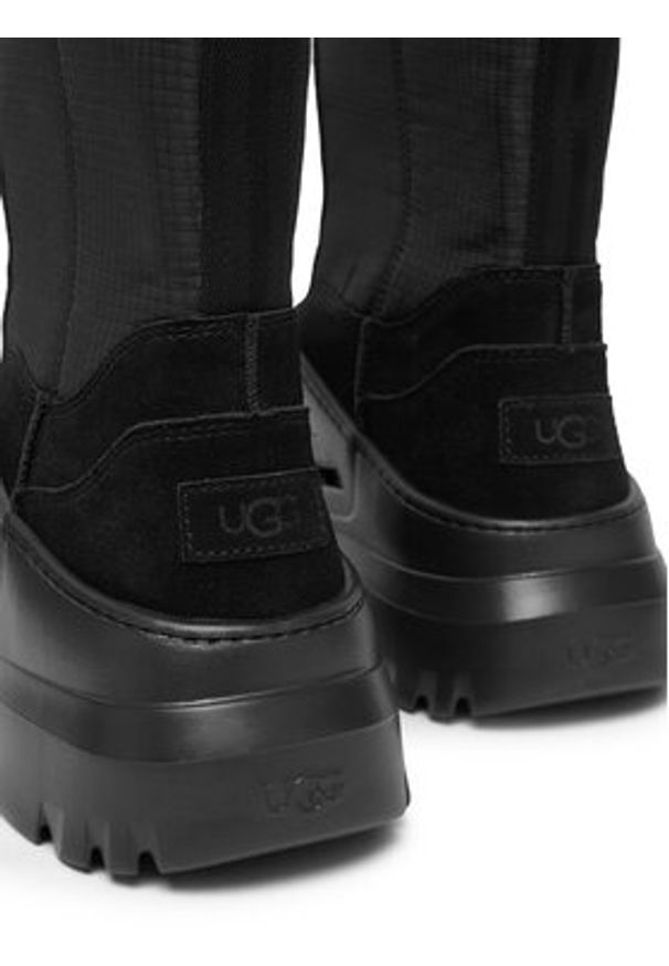 Ugg Śniegowce M Peakmod 1171371 Czarny. Kolor: czarny. Materiał: zamsz, skóra