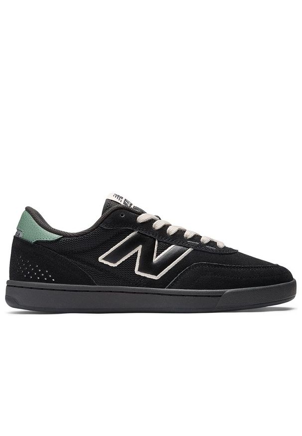 Buty New Balance Numeric NM440BG2 - czarne. Kolor: czarny. Materiał: guma, skóra, syntetyk, materiał, zamsz. Szerokość cholewki: normalna. Sport: skateboard