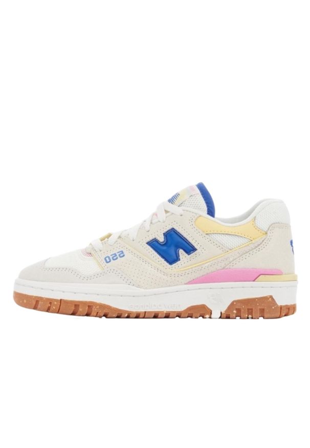 Buty do chodzenia dla dorosłych New Balance 550 Sea Salt Marine Blue. Kolor: niebieski. Sport: turystyka piesza
