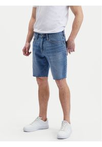GAP - Gap Szorty jeansowe 602502-00 Niebieski Straight Fit. Kolor: niebieski. Materiał: bawełna #1