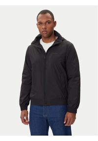 Calvin Klein Kurtka przejściowa LV04LC511G Czarny Relaxed Fit. Kolor: czarny. Materiał: syntetyk