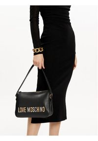 Love Moschino - LOVE MOSCHINO Torebka JC4306PP0IKN0000 Czarny. Kolor: czarny. Materiał: skórzane #2