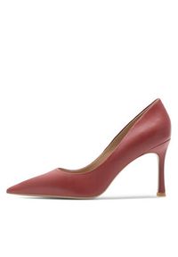 Eva Minge Szpilki EVORA-V1278-08-8 Czerwony. Kolor: czerwony. Materiał: skóra. Obcas: na szpilce #8