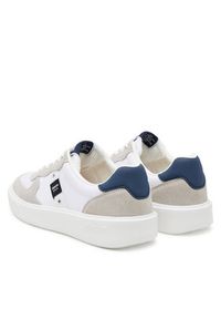 Blauer Sneakersy S5BUCK02/MES Biały. Kolor: biały. Materiał: skóra, zamsz #6