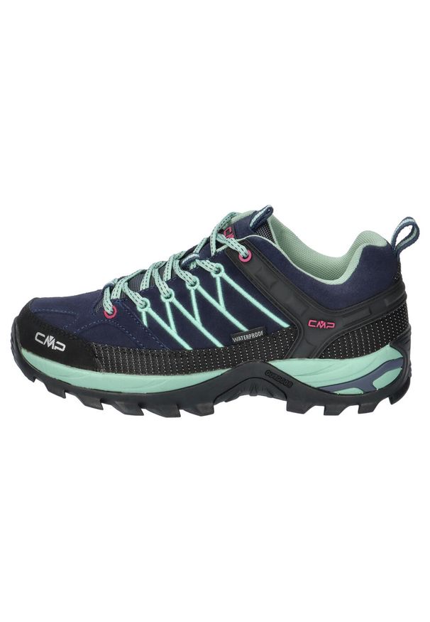 Buty trekkingowe damskie CMP RIGEL LOW. Kolor: wielokolorowy, niebieski, czarny. Styl: sportowy