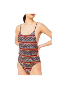 Strój kąpielowy damski Superdry Vintage Surf jednoczęściowy. Kolor: wielokolorowy. Materiał: lycra, poliester