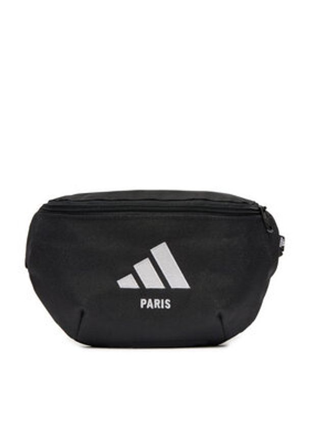 Adidas - adidas Nerka Daily Waist Bag JJ1496 Czarny. Kolor: czarny. Materiał: materiał