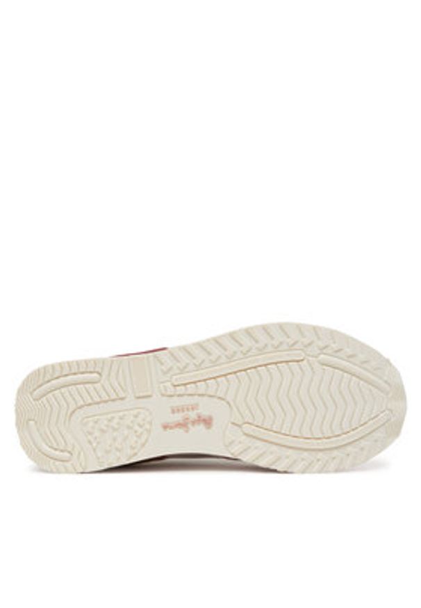 Pepe Jeans Sneakersy PLS40045 Różowy. Kolor: różowy. Materiał: skóra, zamsz