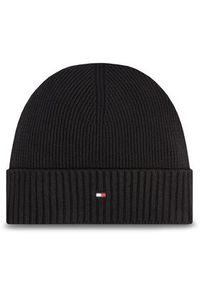 TOMMY HILFIGER - Tommy Hilfiger Zestaw Czapka i Rękawiczki AM0AM12938 Czarny. Kolor: czarny. Materiał: bawełna, materiał