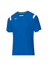 Koszulka Mizuno Team premium game. Kolor: niebieski. Sport: piłka nożna #1