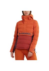FUNDANGO - Kurtka narciarska damska Everett Padded Anorak. Kolor: pomarańczowy, żółty, wielokolorowy. Materiał: puch. Sport: narciarstwo