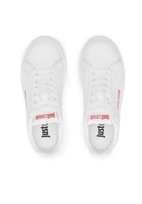 Just Cavalli Sneakersy 75RA3SB3 Biały. Kolor: biały #4