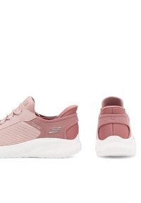 skechers - Skechers Sneakersy 117504 BLSH Różowy. Kolor: różowy. Materiał: materiał #3