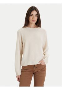 ViCOLO Sweter 77091F Écru Regular Fit. Materiał: kaszmir #1