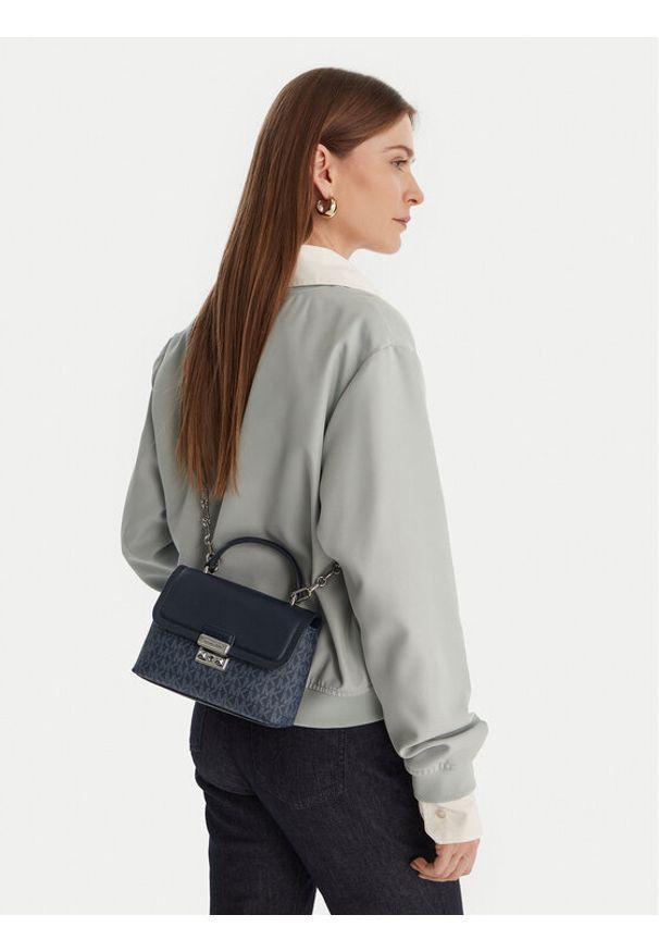 MICHAEL Michael Kors Torebka 32R6S2RC0B Granatowy. Kolor: niebieski. Materiał: skórzane