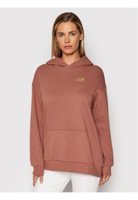 New Balance Bluza WT13501 Różowy Oversize. Kolor: różowy. Materiał: bawełna