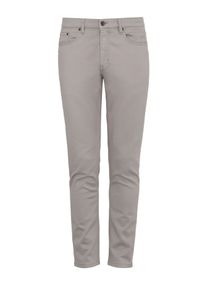 Ochnik - Beżowe spodnie męskie. Kolor: beżowy. Materiał: bawełna #3